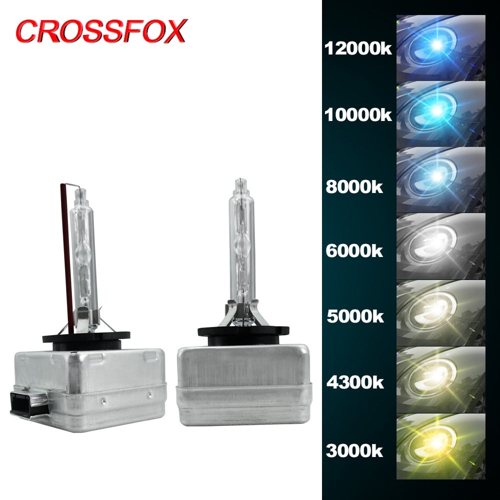 CROSSFOX 1 Pair 12V 35W Xenon D1S HID 3000K 4300K 5000K 6000K 8000K 10 –  Michaels high rise building industry industries t-shirts