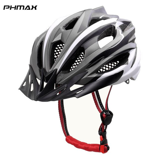PHMAX 2020 Bicycle Cycling Helmet Ultralight EPS+PC Cover MTB Road Bike Helmet Integrally-mold Cycling Helmet Cycling Safely Cap