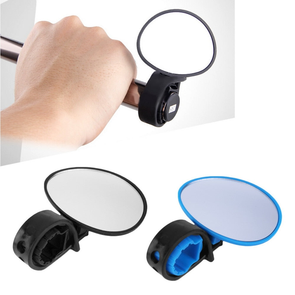 Adjustable 360 Degree Rotate Plastic Glass Cycling Bike Handlebar Rear View Mirror Bicycle Safe Rearview Mirror for Xiaomi M365